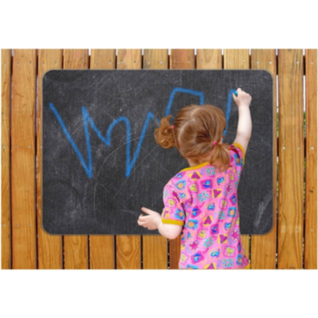 Children&#039;s Outdoor Playground Wall Mounted Chalkboard