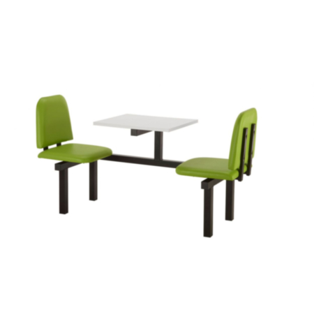 Oscar Upholstered 2 Seater Fast Food Seating Unit