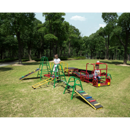 Complete Playground Outdoor Climbing Frame and Play Gym Set