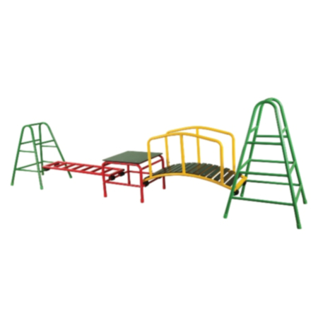Outdoor Playground Climbing Frame and Children&#039;s Gym - Set 4
