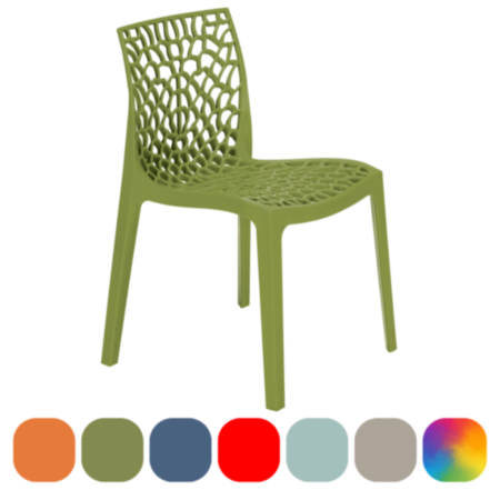 Zest Polypropylene Cafe Bistro Chair