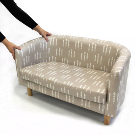 Early Years Scandi Tree Print Easy Clean Tub Sofa